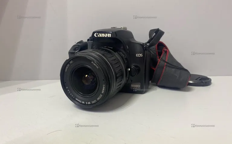 Фотоаппарат  canon EOS 1000d