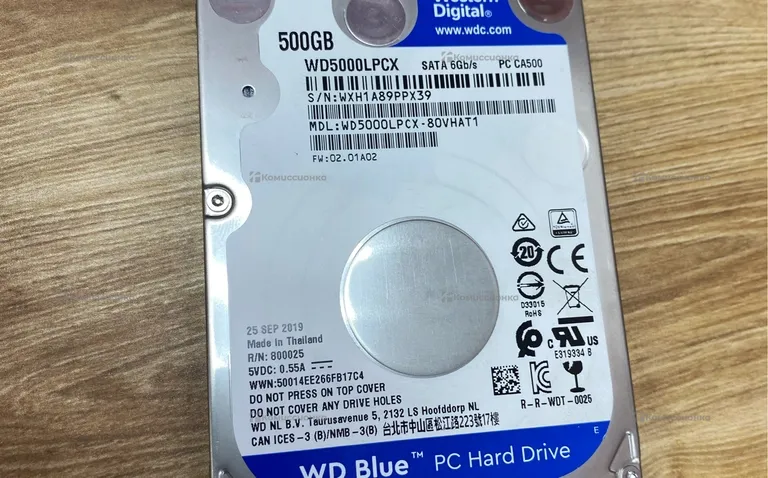 Жесткий диск HDD 500 Gb Western Dogital