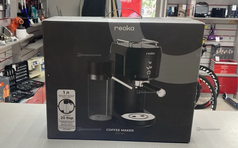 Кофе машина рожковая Reoka RKEM-300