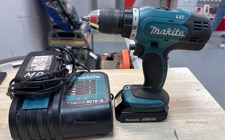 Дрель-шуруповерт аккумуляторная Makita DDF453 LXT
