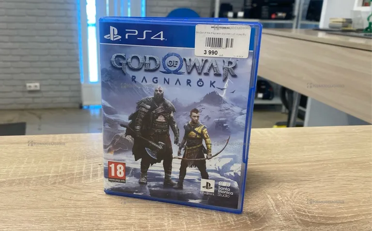 PS4. Диск GOD OF WAR RAGNAROK