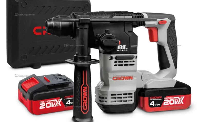 Аккумуляторный перфоратор CROWN CT28001HX-4 BMC