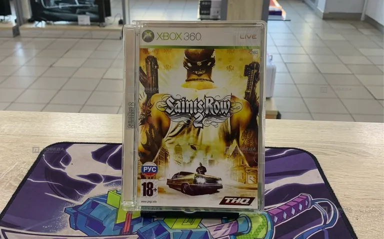 Xbox диск Saints Row 2