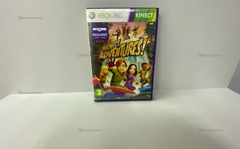 Xbox диск Kinect adventures
