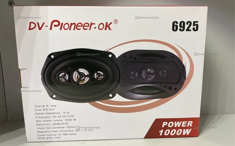 Авто колонки DV-Pioneer.OK 6925