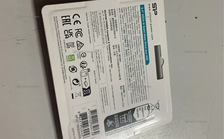 Ssd  диск  Silicon Power SP Ace A55 1 Тб