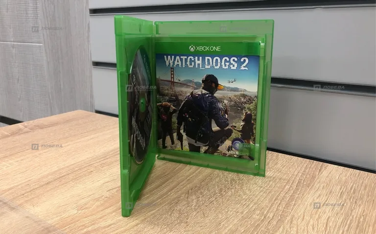 Xbox диск Watch Dogs 2