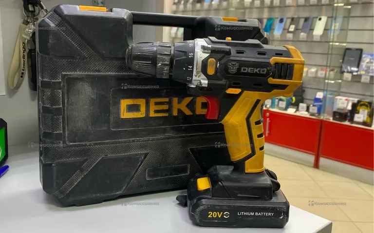 Дрель Шуруповерт Deko DKCD12FU