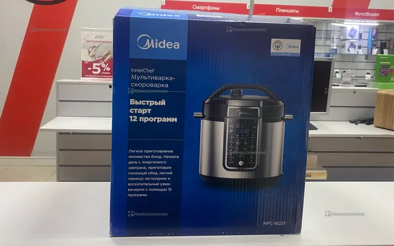 Мультиварка  Midea mpc-6037