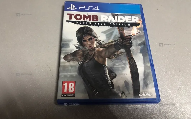 PS4. Диск Tomb Raider Definitive Edition