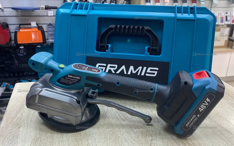 Аккумуляторная виброприсоска для плитки Gramis 18V