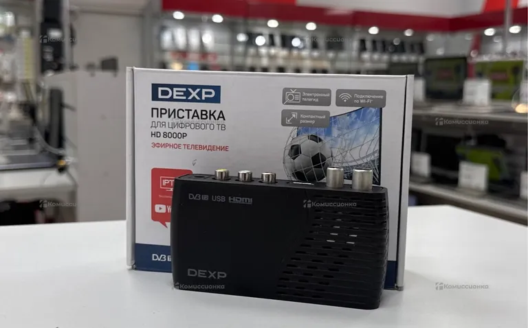Цифровая ТВ приставка  dexp hd 8000p