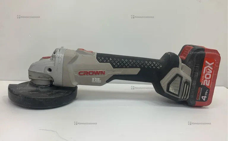 Аккумуляторная ушм crown CT23001-125HX