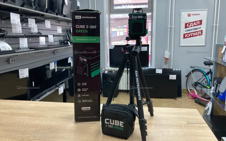 Лазерный уровень ADA instruments CUBE 2-360 Profes