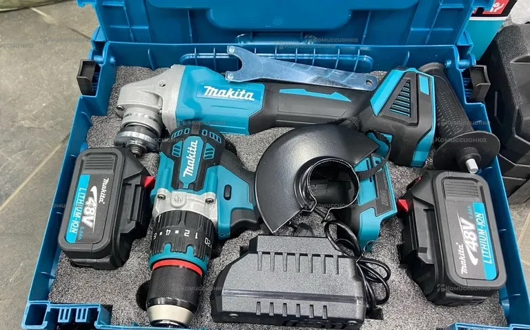 Набор Makita 2в1 болгарка шуруповерт