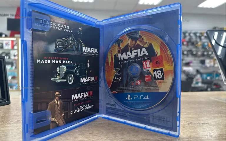 PS4. mafia edition definitiva