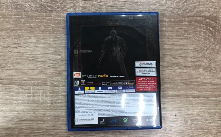 PS4. диск для Ps4 Dark Souls 2