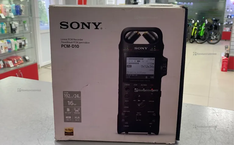 линейный диктофон Sony PCM-D10