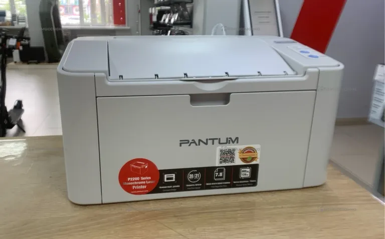 Принтер лазерный Pantum P2200 (СЕРЫЙ) A4