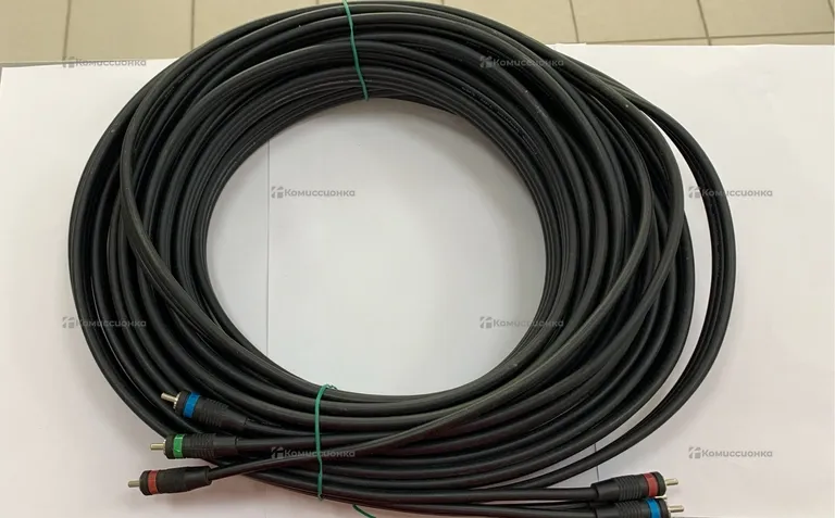 Видео кабель 3RCA 5М