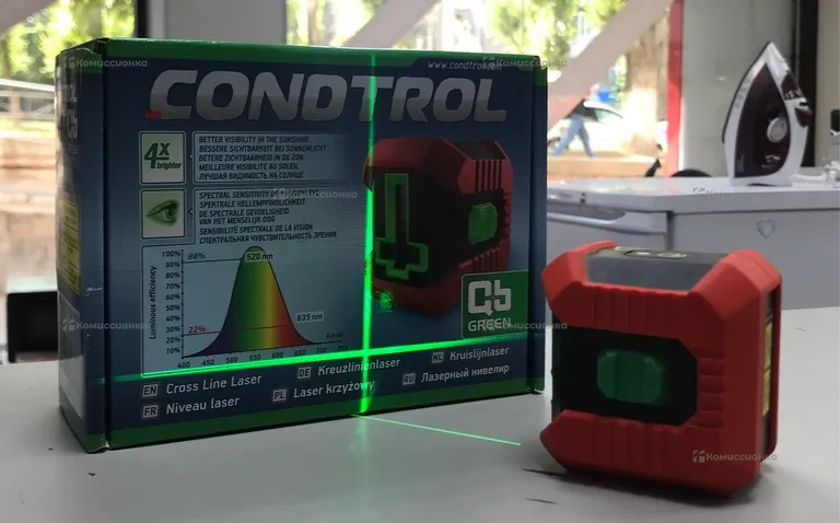 Лазерный уровень condtrol cross line laser