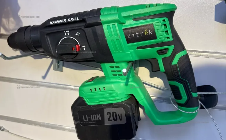 Перфоратор аккумуляторный Zitrek Destroyer Pro (20В, Li-ion 2x6.0Ач, з/у, кейс)