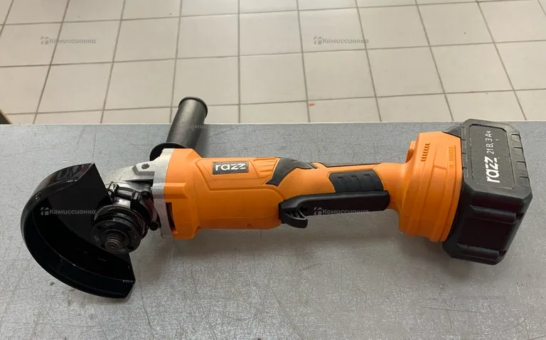 Аккумуляторная УШМ Razz ag-213kr