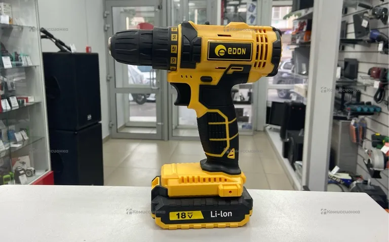 Акк. дрель-шуруповерт ударный Edon AD-18E  набор