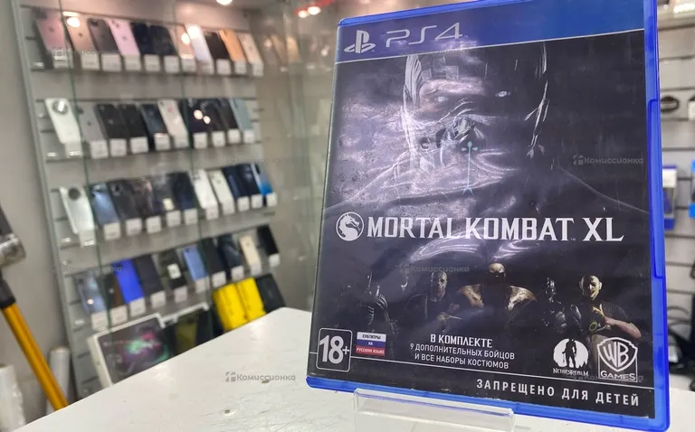 Диск для PS4 Mortal Kombat XL
