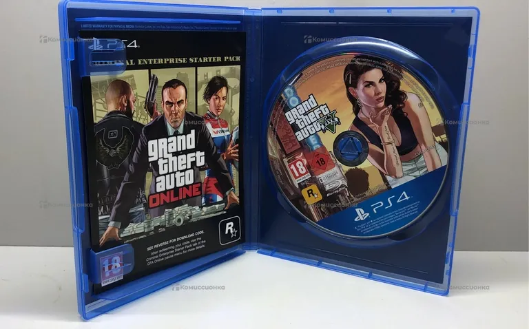 PS4. диск GTA5