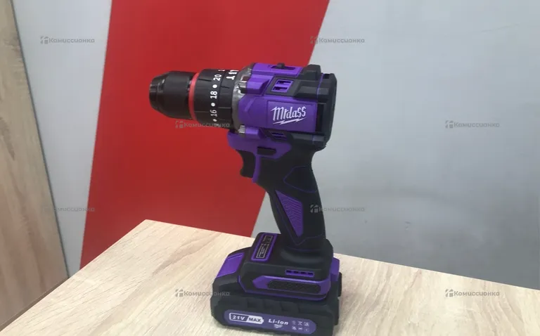 Безщеточный Шуруповёрт Midass 21V