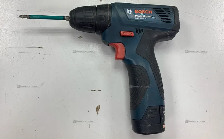 Шуруповерт аккумуляторный Bosch GSR 120-Li