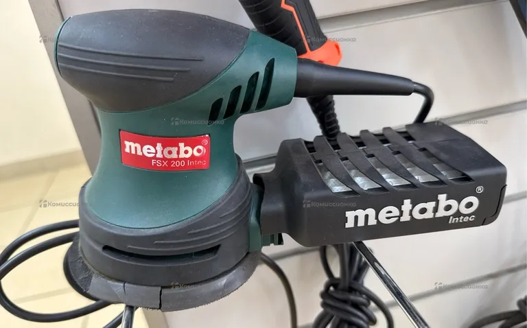 Эксцентриковая шлифмашина metabo FSX 200 Intec