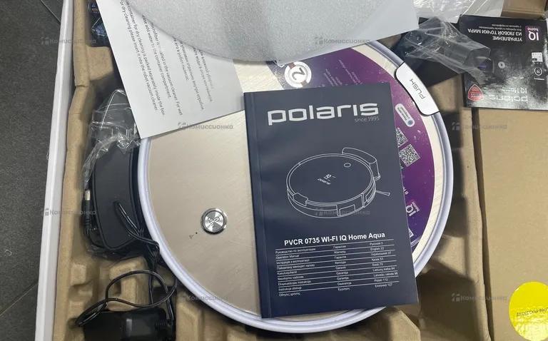 Робот пылесос polaris iq home