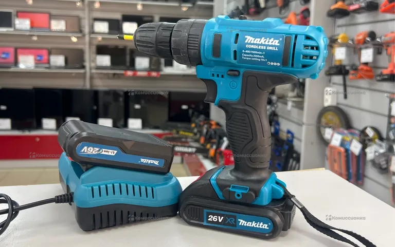 Аккумуляторная дрель-шуруповерт Makita cordless dr