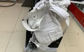 Белый Бронежилет (одна плита)