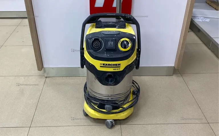 Профессиональный пылесос KARCHER WD 6 P