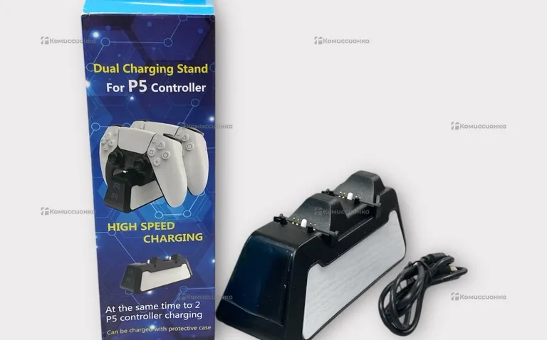 зарядная станция с подсветкой Playstation 5