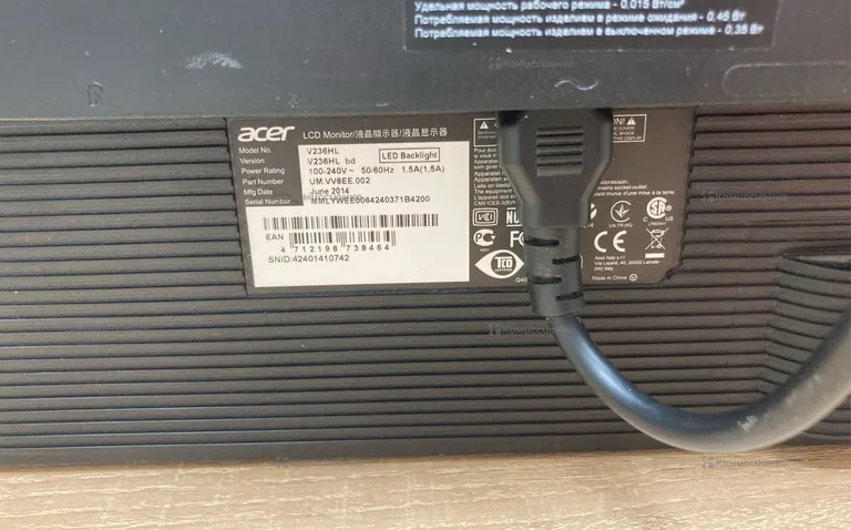Монитор Acer V236HLbd