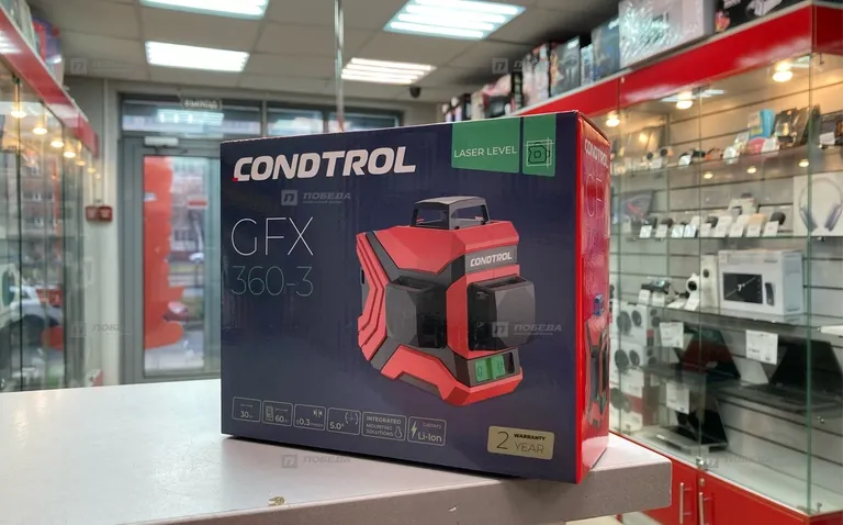 Лазерный уровень Condtrol GFX360-3