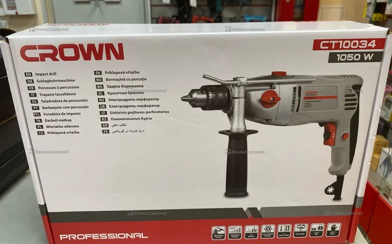 Ударная дрель CROWN CT10059