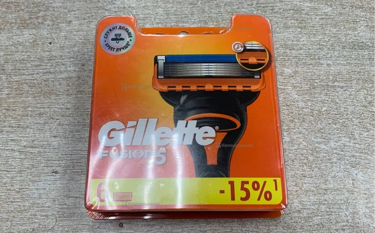 Gillette Fusion 6 кассет