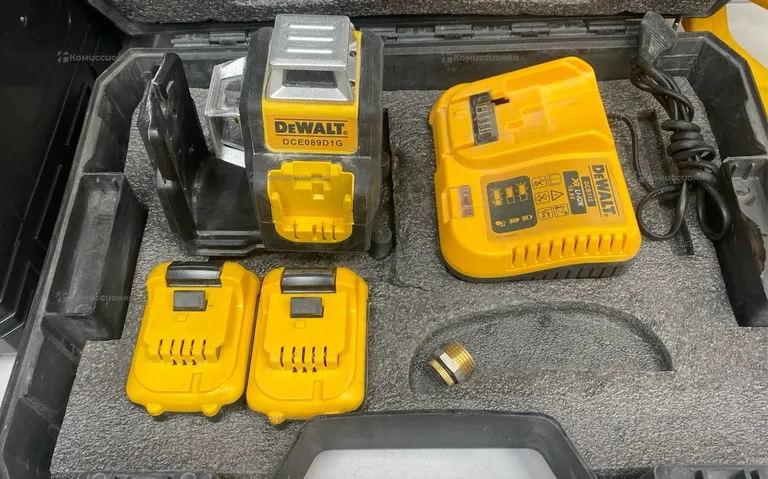 Лазерный уровень dewalt DCE089D1G