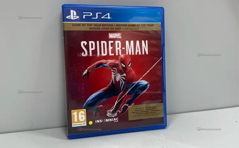 PS4. диск spider man