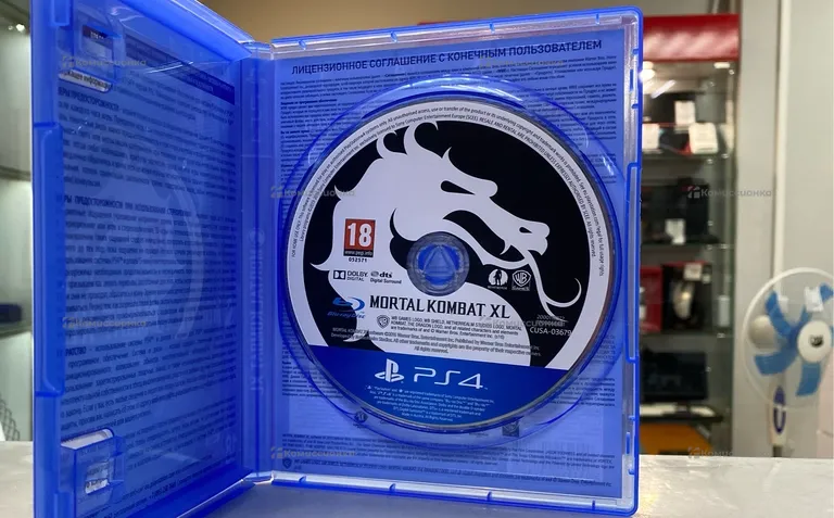 PS4. Диск Mortal Kombat XL