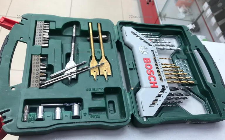 Bosch x50ti набор сверел