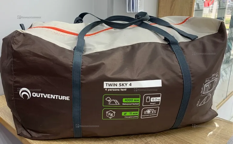 Палатка Outventure Twin Sky 4