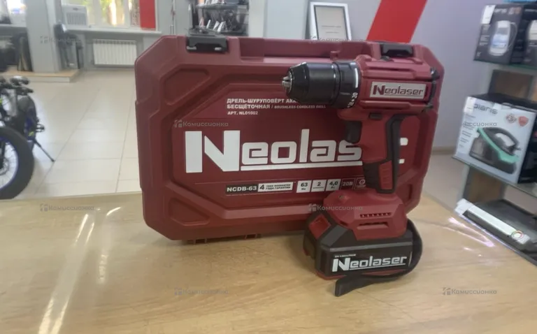 Дрель-шуруповерт бесщеточная Neolaser NCDB-63