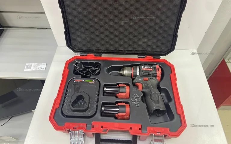 аккумуляторный шуруповёрт Elitech CD 12L2