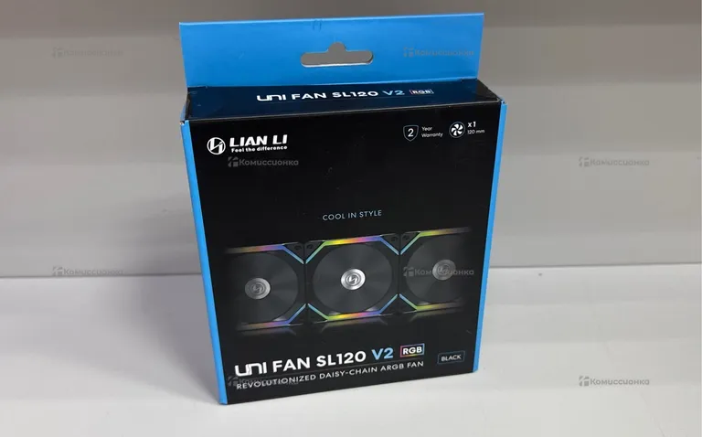 Вентилятор UNI FAN SL120 V2 RGB